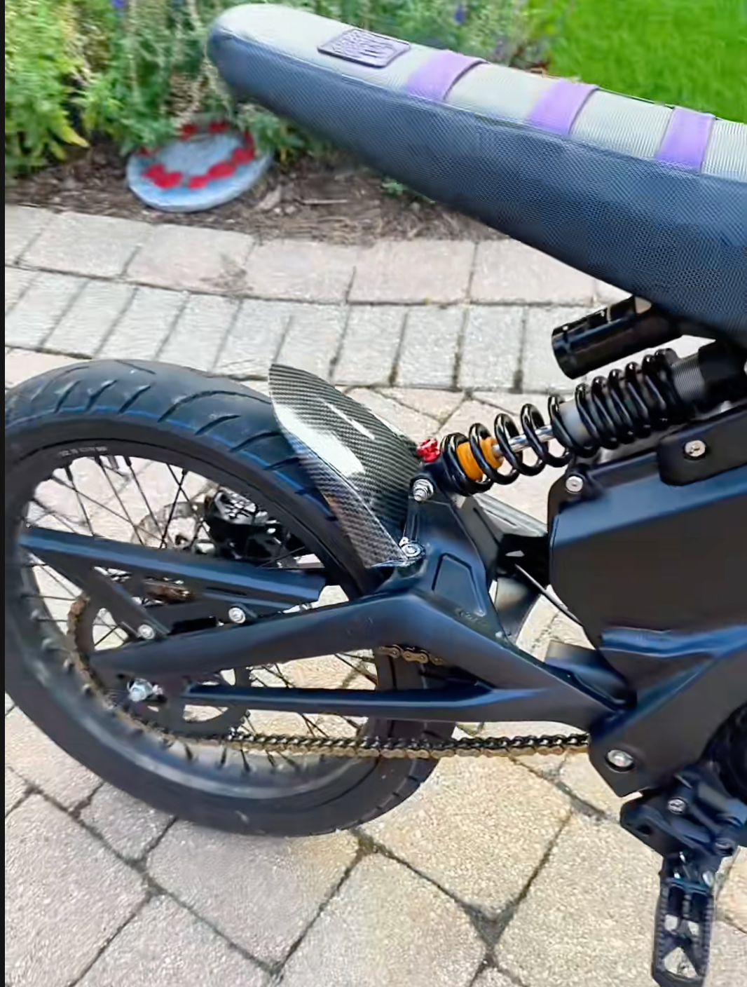 Fake  Carbon Fiber Mudguard